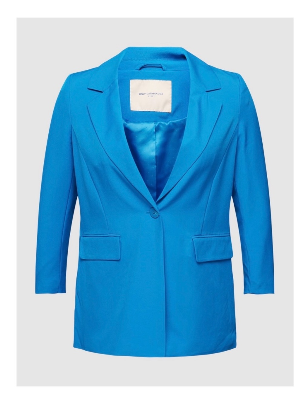 Only Carmakoma nwt size 20 Women's Single Button Bright Blue Blazer